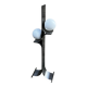 Brutalist floor lamp
