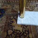 Lamppost thrush golden metal