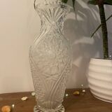Vase transparent vintage