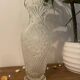 Vintage transparent vase