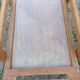 Ancienne desserte en bois vintage pieds compas scandinave