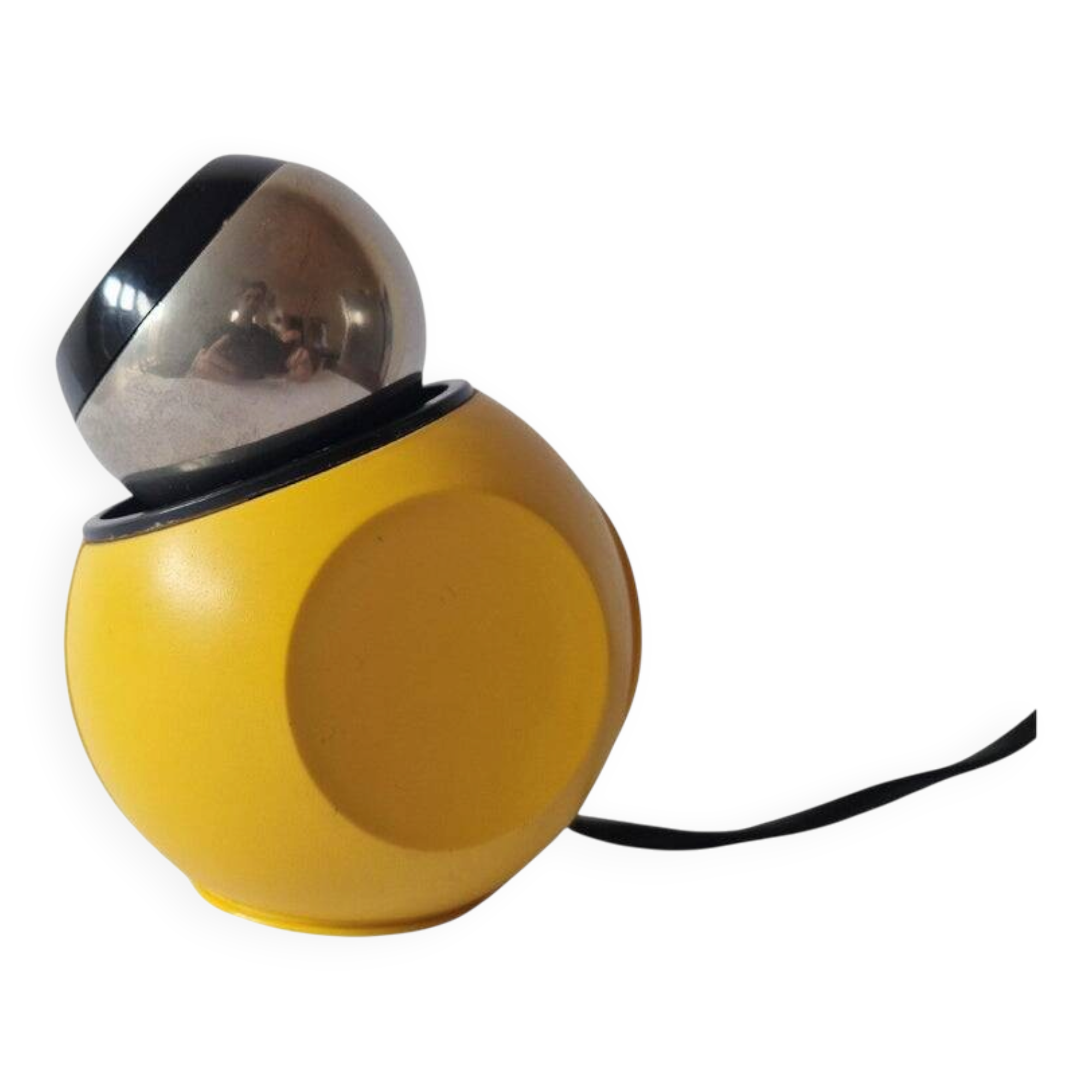 Rare Midcentury Table Magnetic Halogen Lamp AKA, Space Age, Germany, 1970s