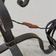 Candelabra floor lamp wrought iron candlestick