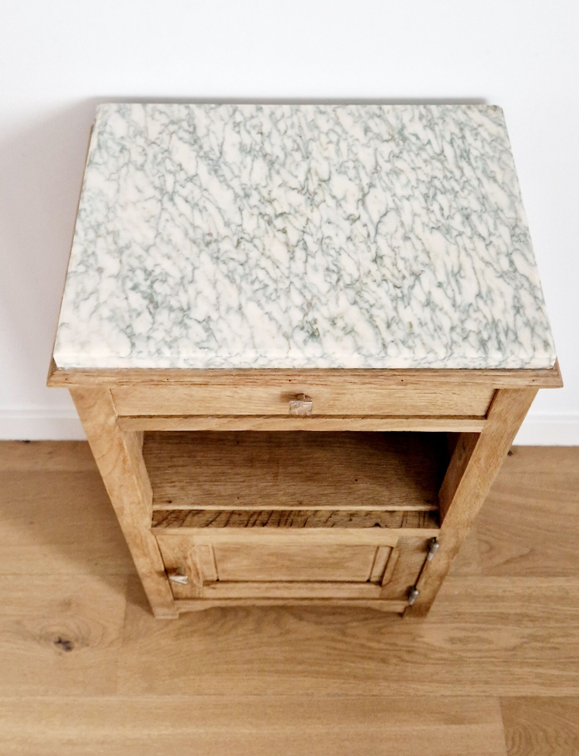 Meuble chevet art déco chêne 1920