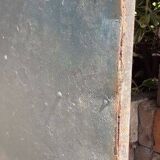 Solid gate, garden iron, H227x110cm, old, exterior door