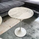 Pair of side tables by Eero Saarinen, Knoll international edition
