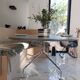 Oval table 120x160 anthracite - 6 to 8 people