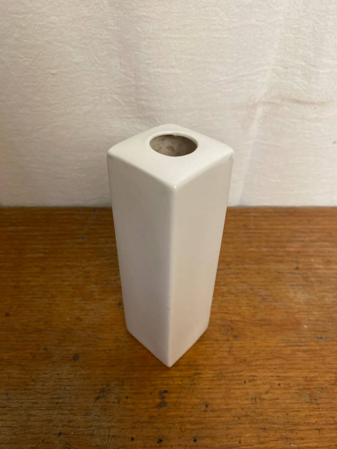 Vase Soliflore Ancien JOSHUA MAXWELL Studio Céramique Blanche Vintage