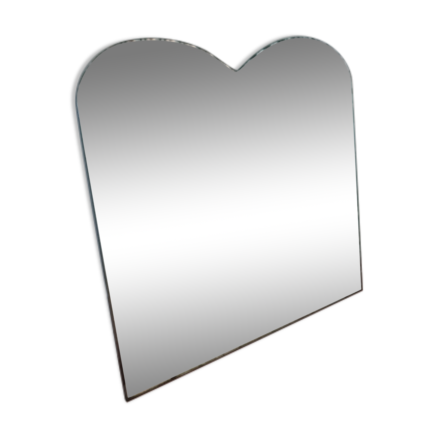 Art deco beveled mirror