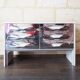 DF-2000 Commode by Raymond Loewy – chrome – Space Age design