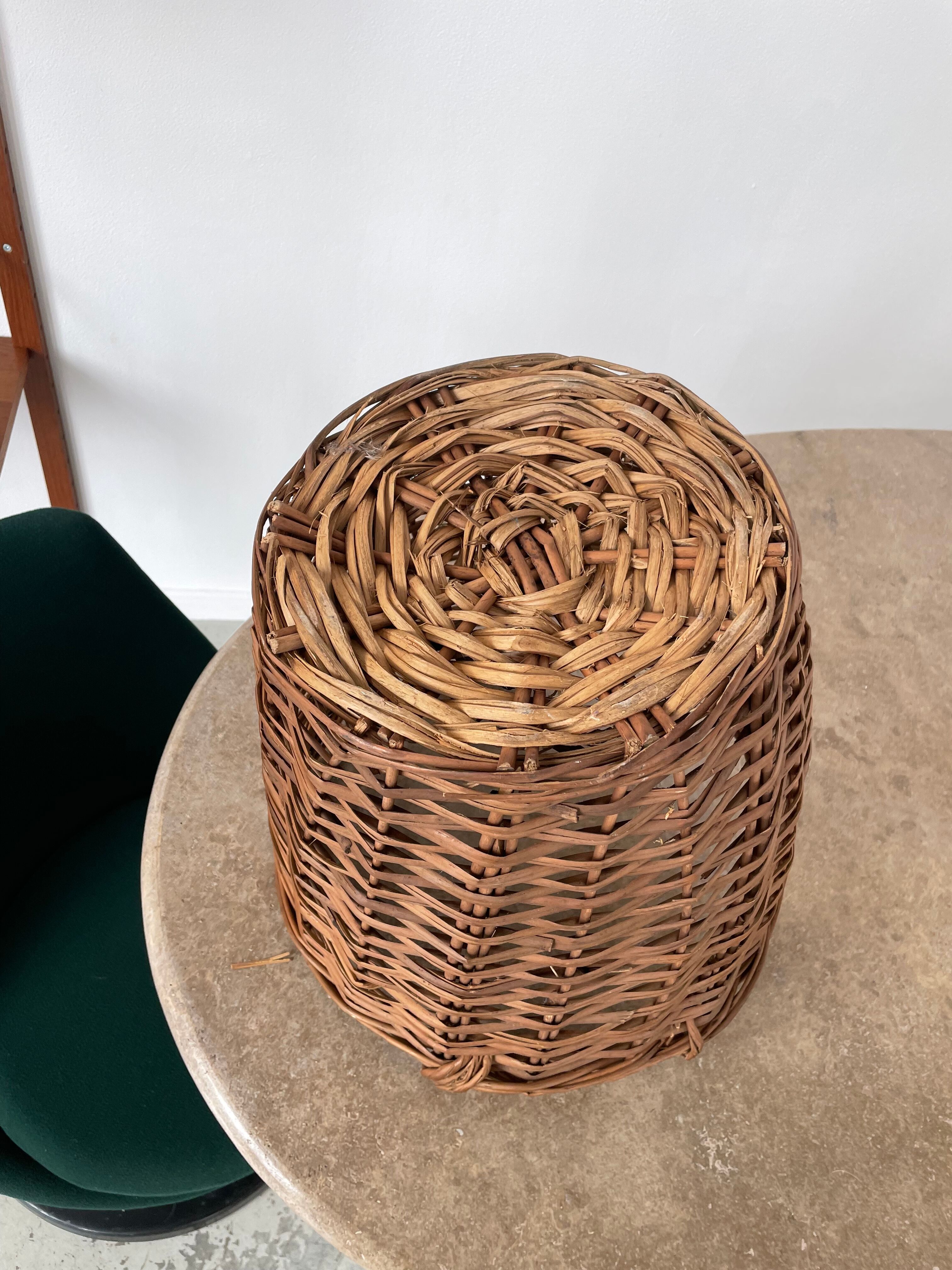 Vintage basket basket