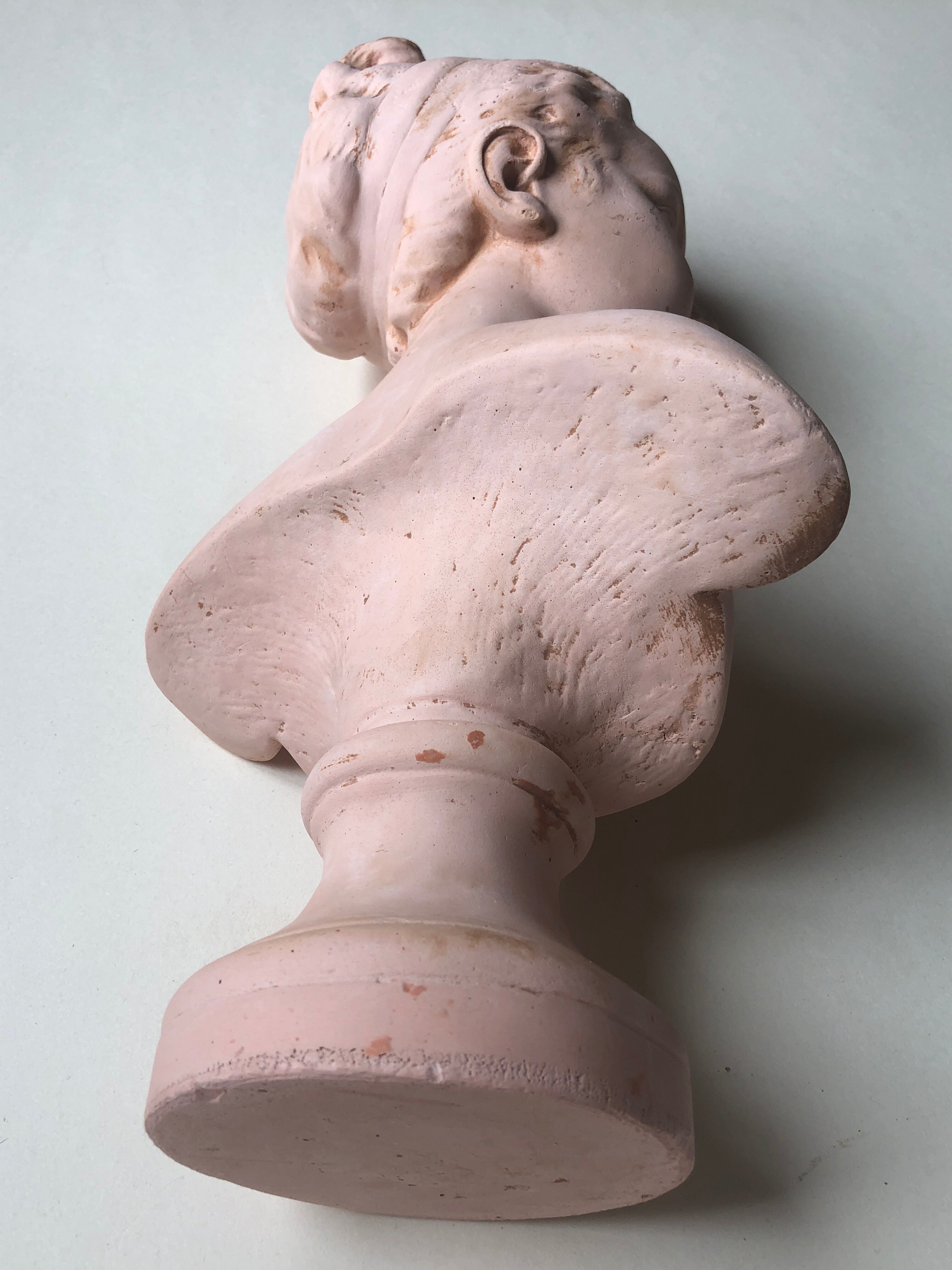 Plaster bust
