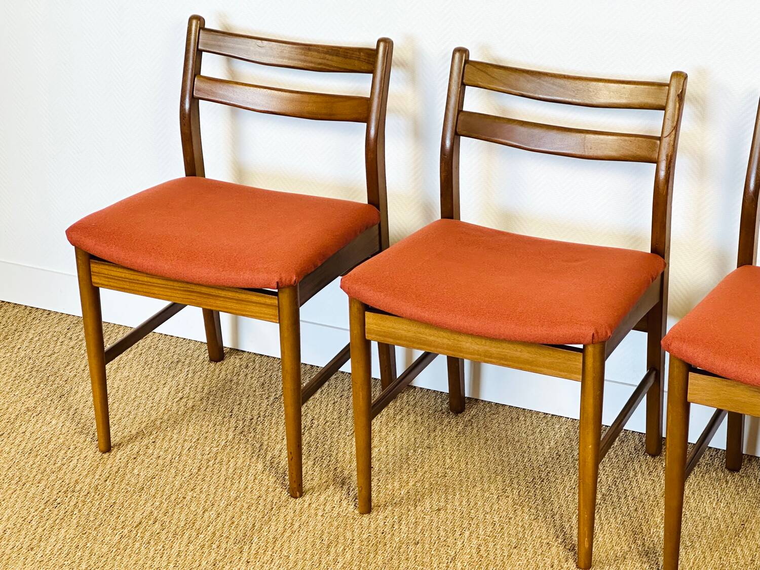 4 Scandinavian chairs 1960