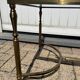 gold-plated brass coffee table
