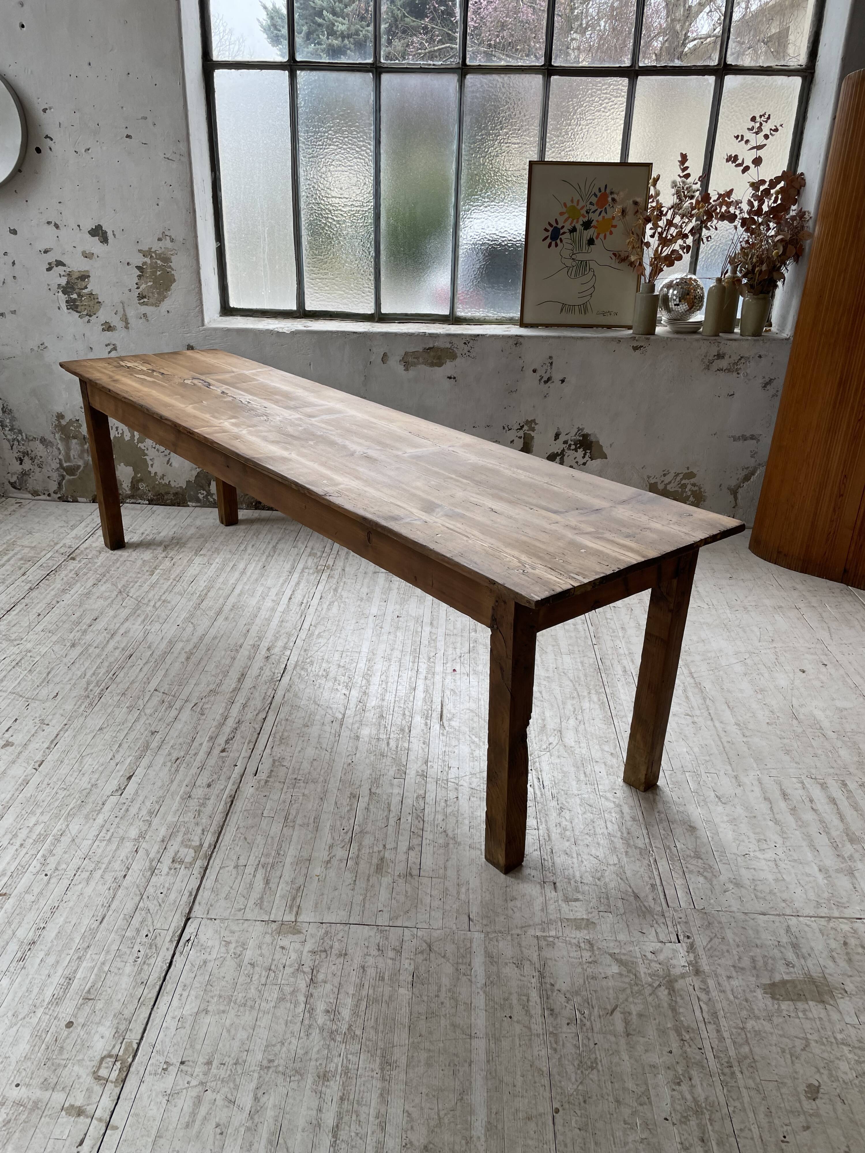 Pine farm table XL 260cm
