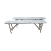Pair of benches