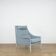 Leather Gio Ponti lounge chair model Dezza for Poltrona Frau