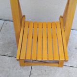 Chaise pliante vintage aldo jacober année 70