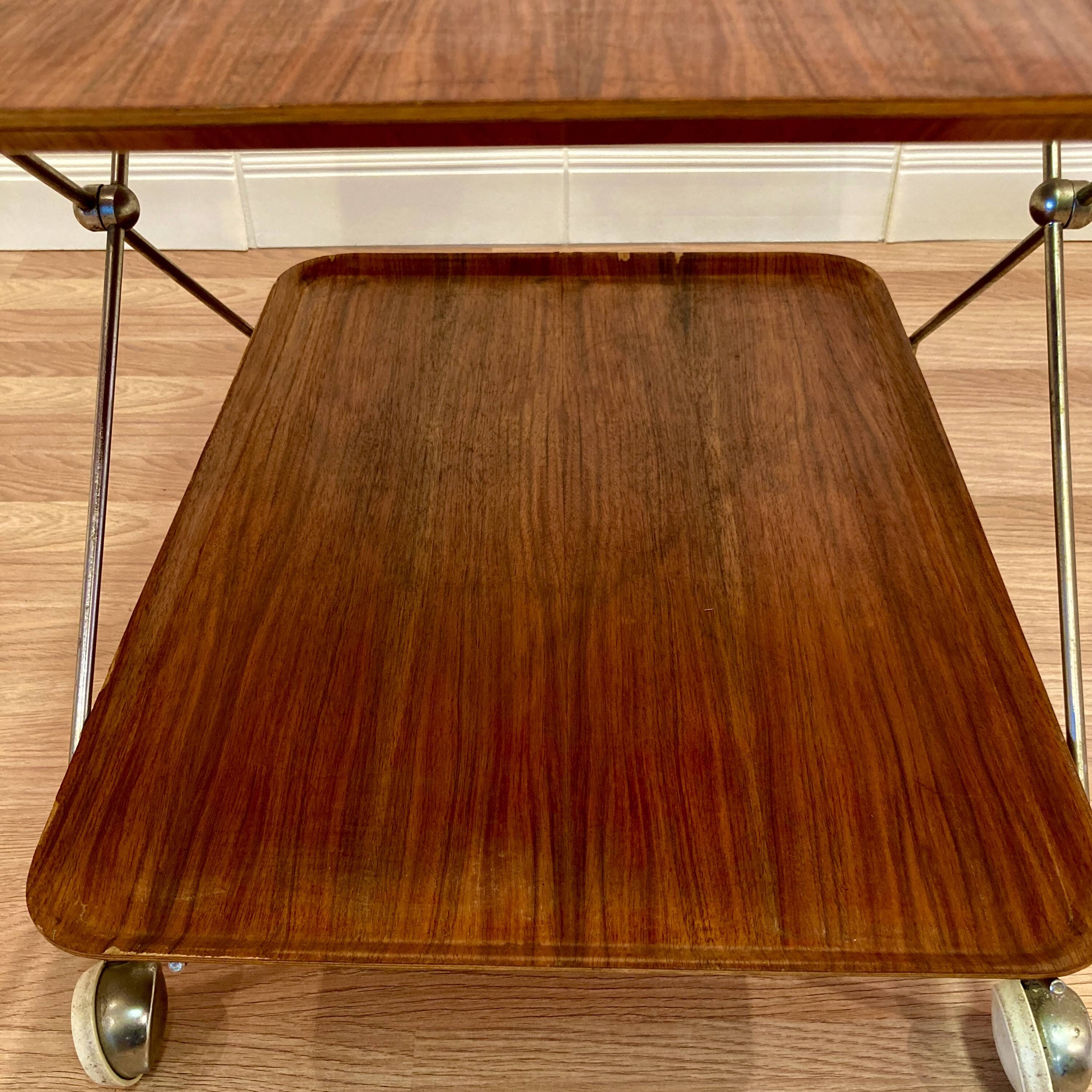 Modular dessert table "Scandinavian design Paul Nagel" 1950.