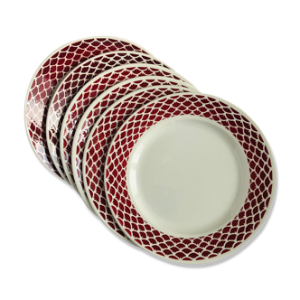 Old dessert plates