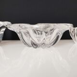 Set of 3 cups including one signed Val Saint Lambert