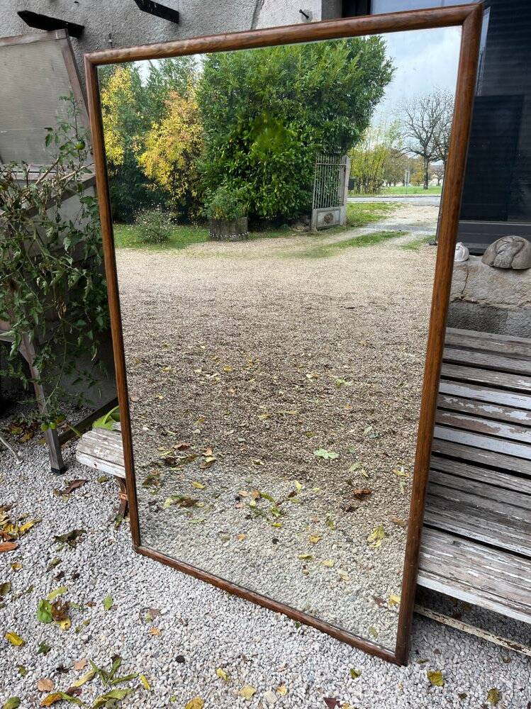 Very large antique mirror
