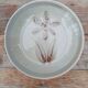 6 Sarreguemines deep plates