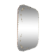 Miroir octogonal art déco avec verre biseauté