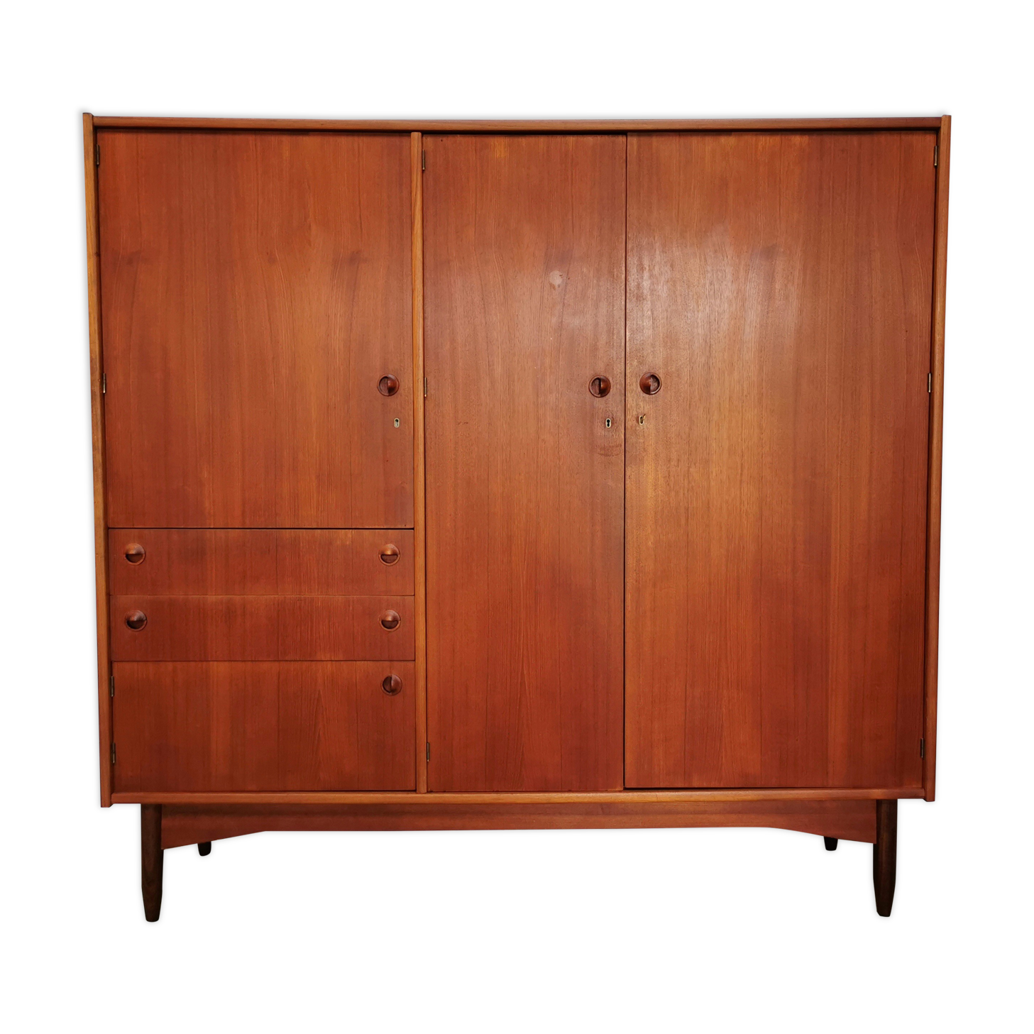 Teak cabinet design Tricoire & Vecchione