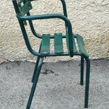 Series of 4 garden chairs