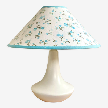 Ceramic lamp lampshade flowers