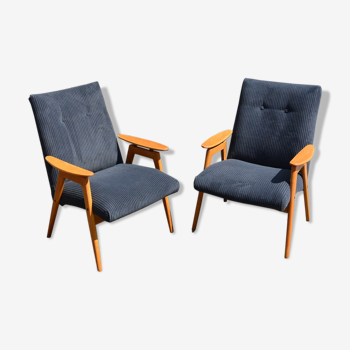 Pair of armchairs by Jaroslav Šmídek