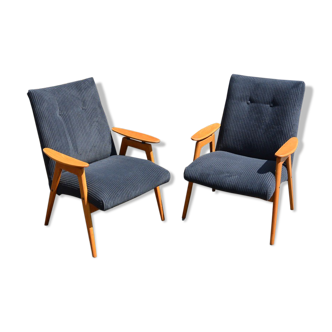 Pair of armchairs by Jaroslav Šmídek