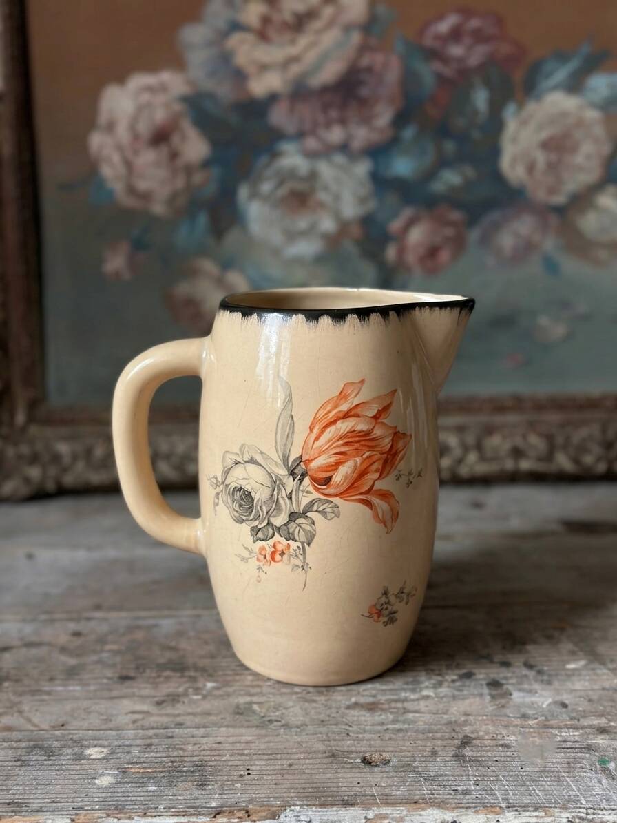 Salins earthenware carafe