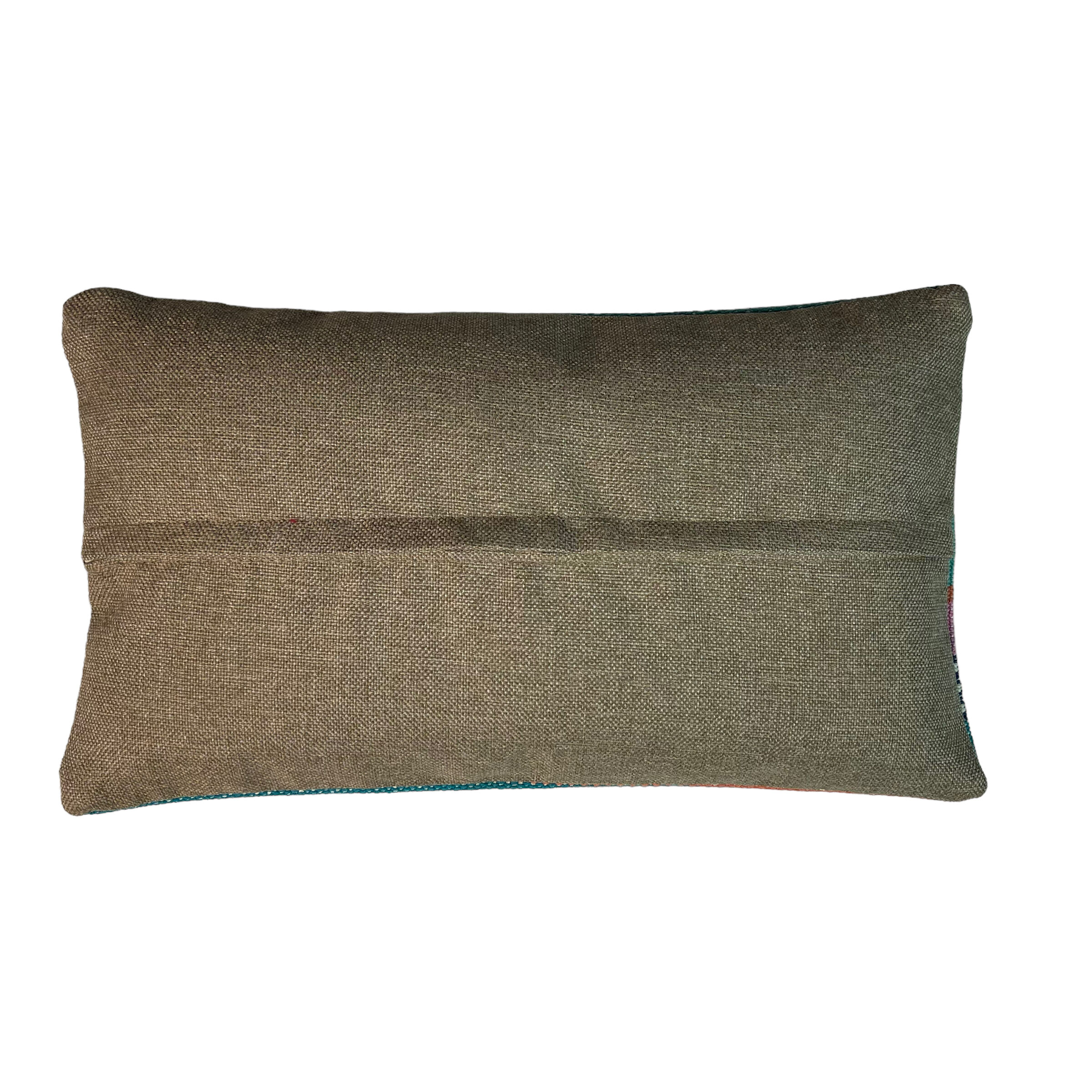 Turkish handmade kilim cushion cover , 30 x 50 cm