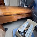 Directoire style desk with 2 extensions