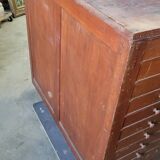 60-drawer shop cabinet - 1950s