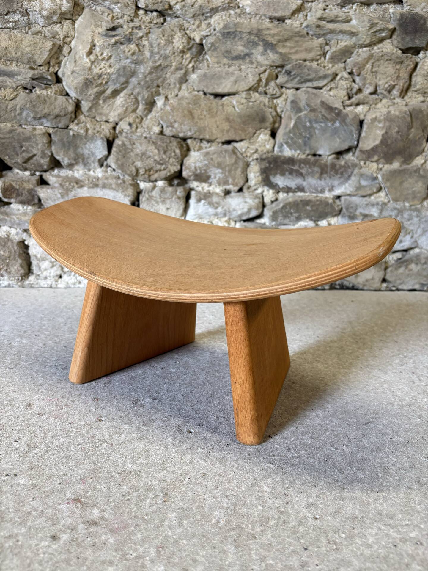 Tabouret de méditation SHOGGI par A. Gaubert, 1980