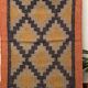 Tapis en jute et coton tissé à la main