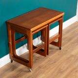 Retro Teak 1960s Mcintosh Nest Of 3 Tables Coffee Tables