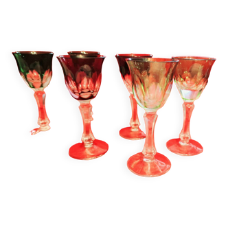 Liqueur glasses set of 6