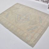 Oushak Vintage Turkish Wool Carpet sku 1150