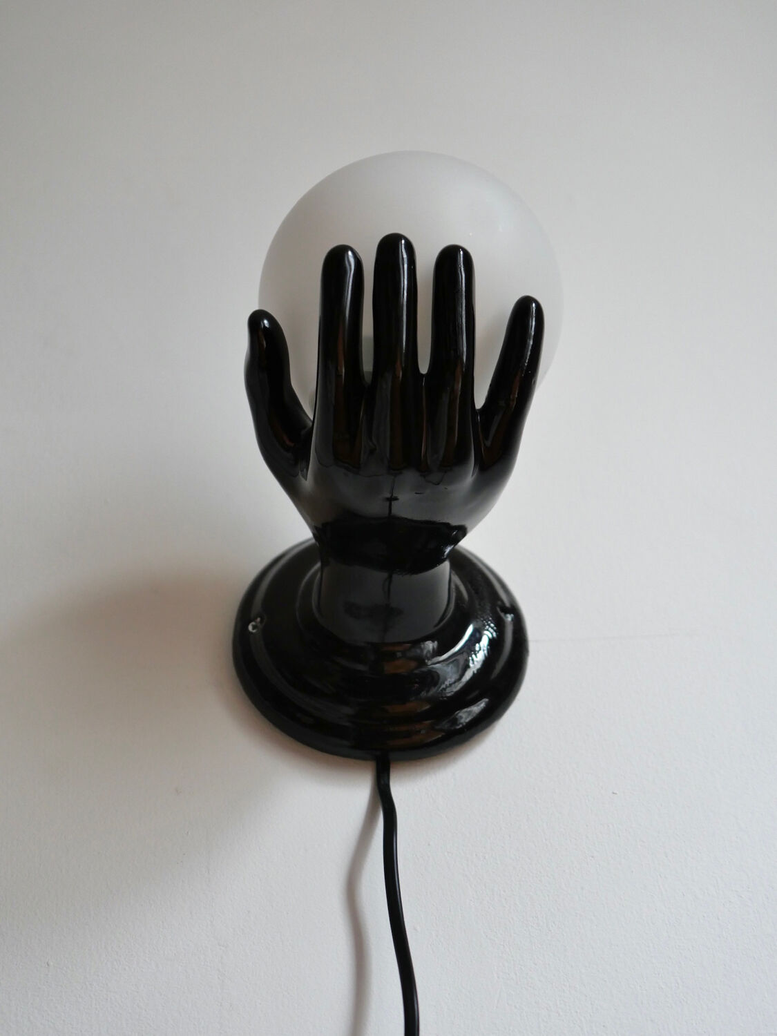 Vintage hand ceramic wall lamps