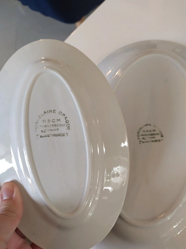 Montereau serving dishes