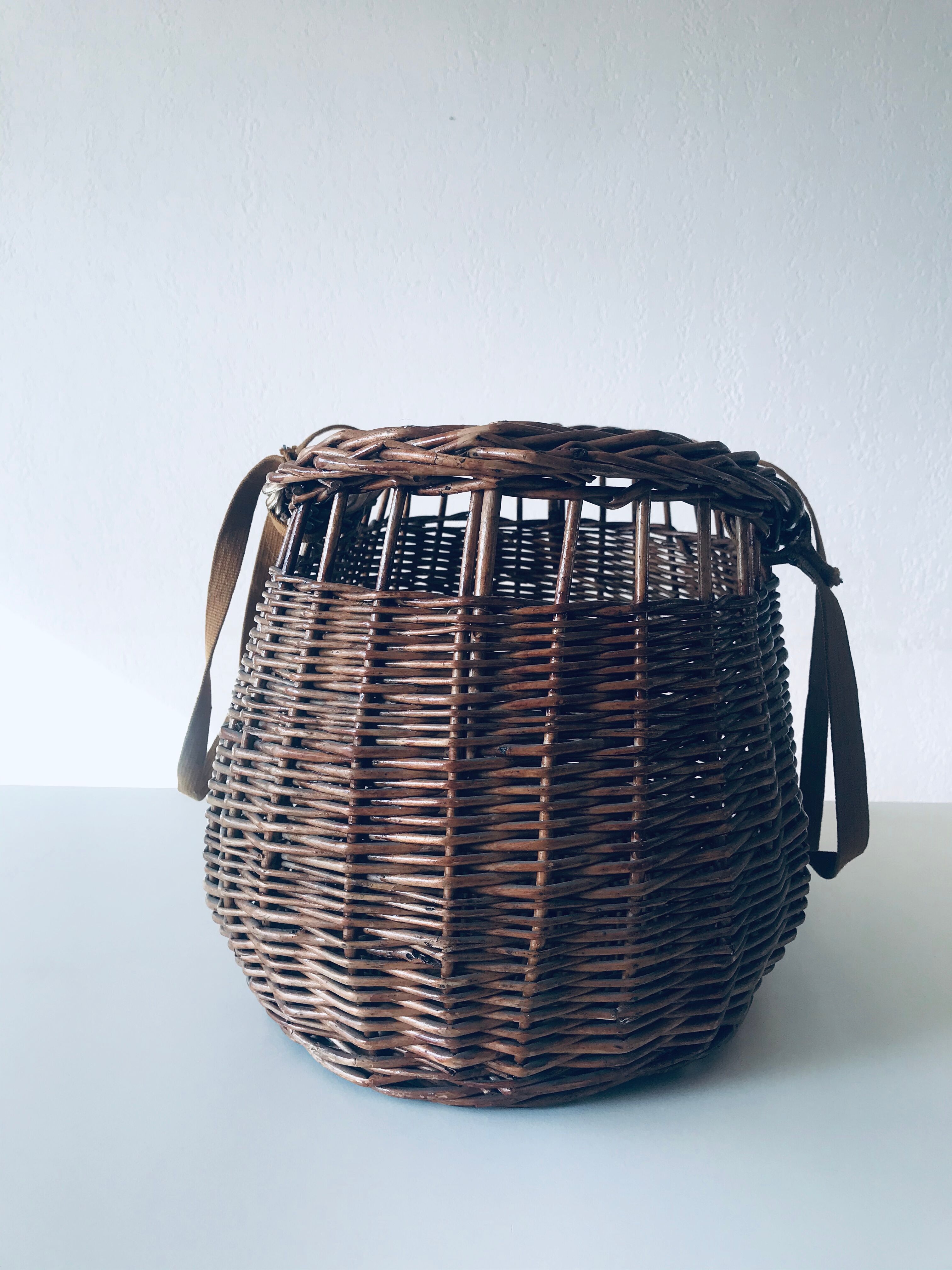 Ancien panier de pêche