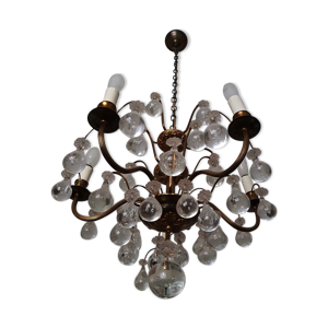 Lustre suédois Orrefors des années