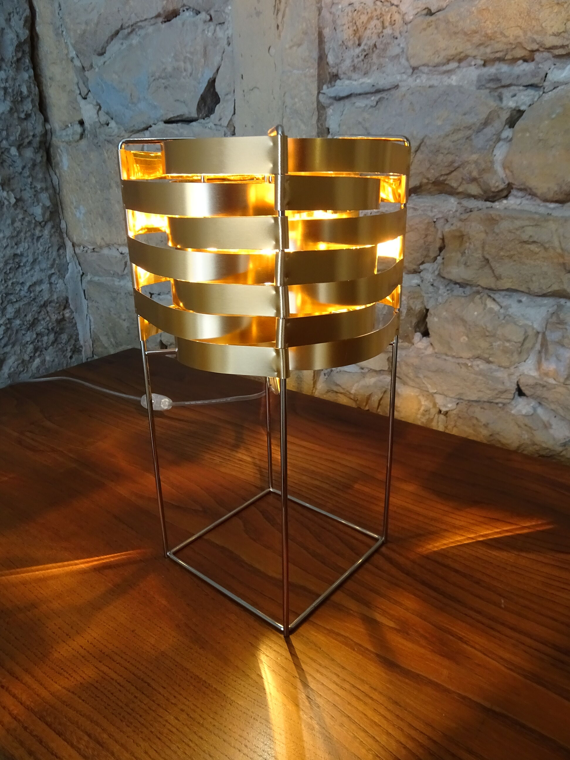 Model lamp "Ganymede" 32cm by Max Sauze, reissue 2017