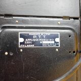 Old black Bakelite phone