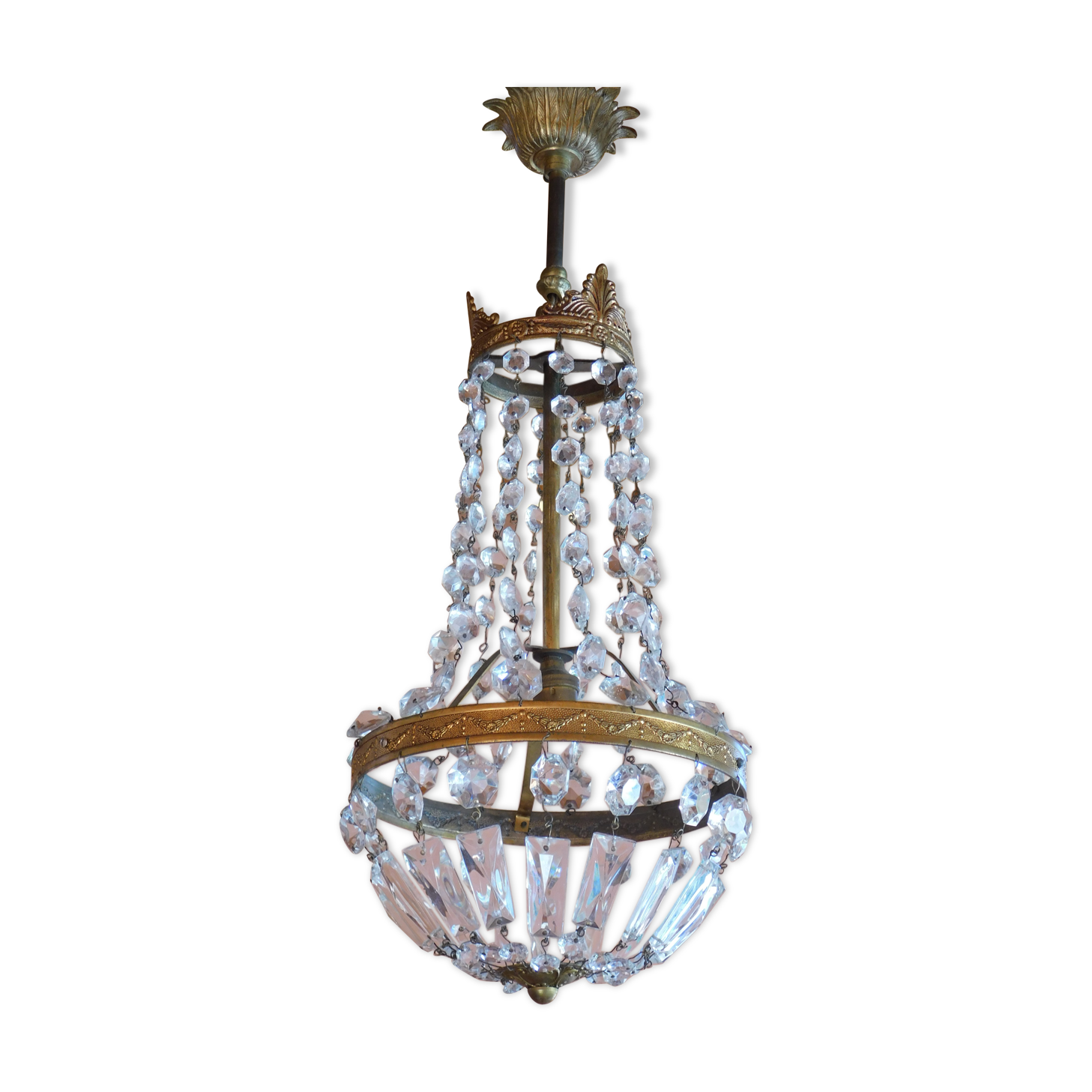 Hot air balloon chandelier - 20 cm