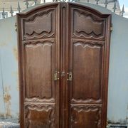 paire de porte d armoire  ancienne en chene